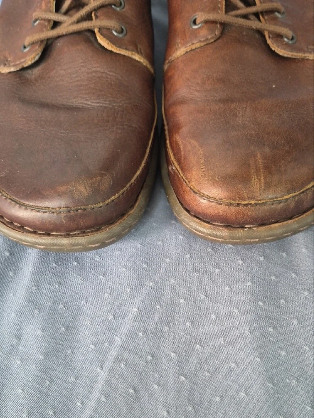 Born Men's 12 Brown Leather Chukka Boots Suede Ankle Business Casual Academia